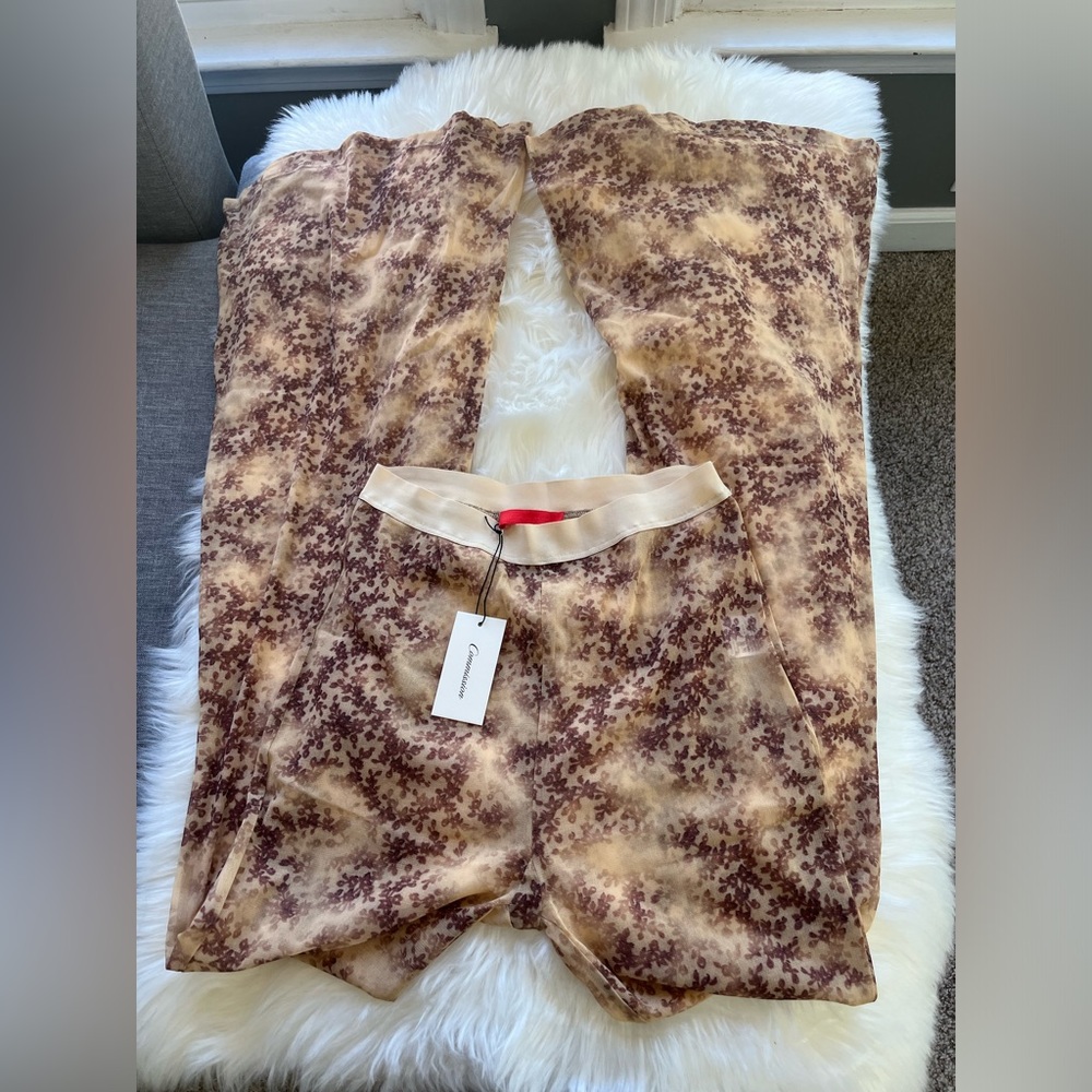 Commission flared mesh trousers - Picture 6 of 9